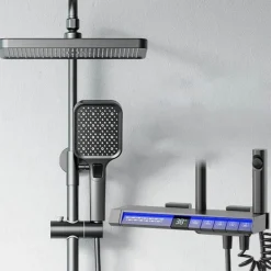 Thermostatisches digitales Regenduschsystem - Spa-Therapie-Set