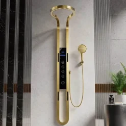 Thermostatisches LED-Wasserfall-Duschset – Nordic Rain Shower System