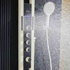 Thermostatisches LED-Wasserfall-Duschset – Nordic Rain Shower System