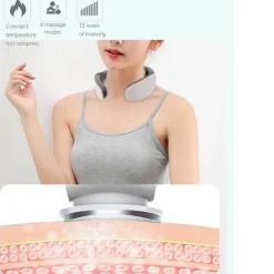 Tiefenmassagegerät für Nacken und Schultern – 6-köpfiges Schmerzlinderungsgerät