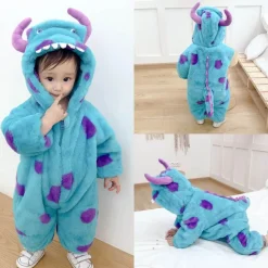 Tier-Onesie-Kostüm – Süßes, pelziges Baby-Outfit