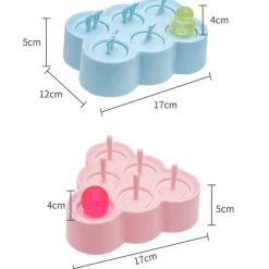 Tier-Silikonform für Eis am Stiel – Kreativer selbstgemachter Eis am Stiel-Maker