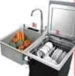 Tischgeschirrspüler - Platzsparendes Gerät mit eingebauter Spüle