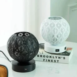 Tischlampe aus Schmiedeeisen – Elegante Beleuchtungsvorrichtung für Ihr Zuhause