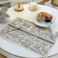 Tischset aus Baumwollleinen - Küchengeschirr, Esszimmerdekor