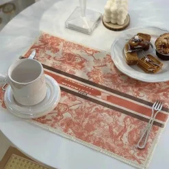 Tischset aus Baumwollleinen - Küchengeschirr, Esszimmerdekor