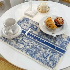 Tischset aus Baumwollleinen - Küchengeschirr, Esszimmerdekor