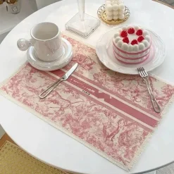 Tischset aus Baumwollleinen - Küchengeschirr, Esszimmerdekor