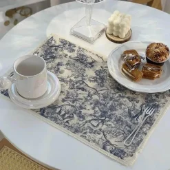 Tischset aus Baumwollleinen - Küchengeschirr, Esszimmerdekor