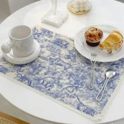 Tischset aus Baumwollleinen - Küchengeschirr, Esszimmerdekor