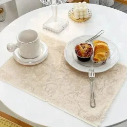 Tischset aus Baumwollleinen - Küchengeschirr, Esszimmerdekor