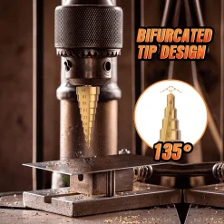 Titan-Kegelbohrer-Set – langlebige Bohrwerkzeuge für Metall