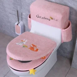 Toilet Seat Organizer - Bathroom Storage Cover Solution