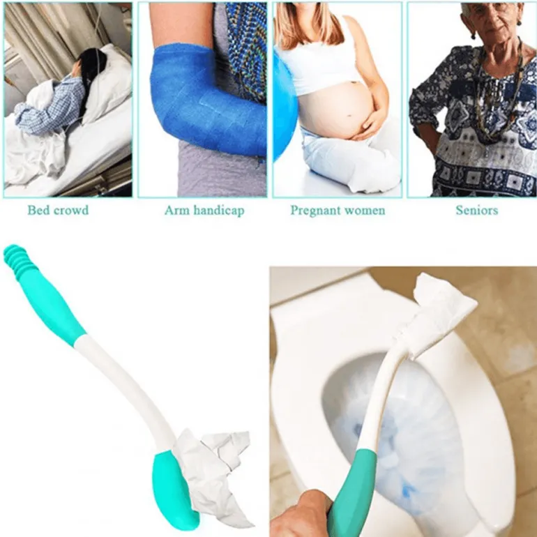 Toilettenpapierhalter mit großer Reichweite – Badezimmerhilfe für Senioren