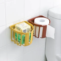 Toilettenpapierhalter zur Wandmontage – Stilvolle Aufbewahrungsbox für das Badezimmer