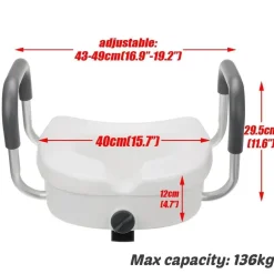 Toilettensitzlifter für Senioren – abnehmbare Hilfe für Senioren
