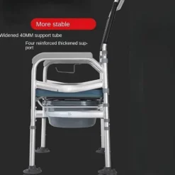 Toilettenstuhl für Senioren – Unterstützende Badezimmerhilfe für Senioren