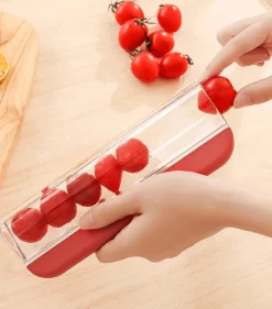 Tomaten- und Traubenschneider – Multifunktionales Küchenwerkzeug