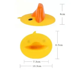 Topflappen „Gelbe Ente“ – 2-teiliges Küchenset