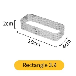 Tortenring aus Edelstahl – wiederverwendbare Kuchen- und Mousseform
