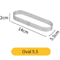 Tortenring aus Edelstahl – wiederverwendbare Kuchen- und Mousseform
