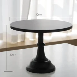 Tortenständer aus Eisen – einfaches Dessert-Präsentationsregal