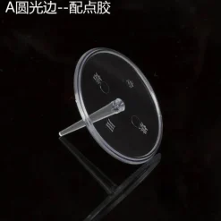 Tortenständer-Set aus transparentem Kunststoff – 20-teilig, Fondanthalter und Präsentationsständer