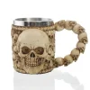 Totenkopfbecher - Halloween Milchbecher