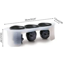 Totenkopf-Eiswürfelform – unverzichtbar für Halloween-Partys