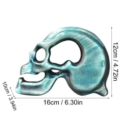 Totenkopf-Messerhalter – Einzigartiges Küchen-Organizer-Dekor