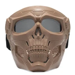 Totenkopf-Motorradmaske - Offroad-Fahrausrüstung