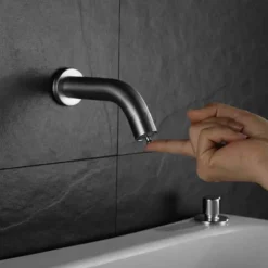 Touch Sensor Kitchen Faucet - Modern Stainless Steel Tap