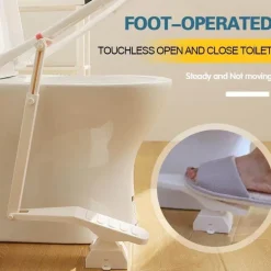 Touchless Toilet Lid Lifter Pedal - Sanitary Bathroom Accessory