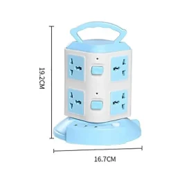 Tower Überspannungsschutz-Steckdosenleiste - Vertikales Design Mehrere Steckdosen