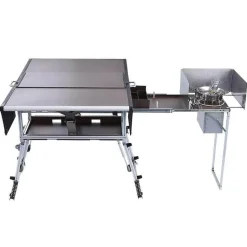 Tragbare Campingküche – Faltbare Outdoor-Kochstation