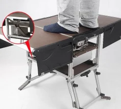 Tragbare Campingküche – Faltbare Outdoor-Kochstation