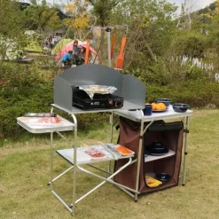Tragbare Campingküche – Faltbare Outdoor-Kochstation