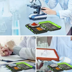 Tragbare digitale Mini-Personenwaage – Taschenwaage für unterwegs und zu Hause