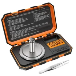 Tragbare digitale Mini-Personenwaage – Taschenwaage für unterwegs und zu Hause