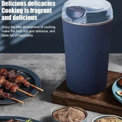 Tragbare elektrische Kaffeemühle – Edelstahl und kompaktes Design