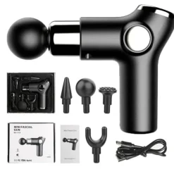 Tragbare elektrische Massagepistole – Mini-Muskelentspannungsmassagegerät