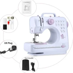 Tragbare elektrische Mini-Nähmaschine – einfache Verwendung auf Reisen