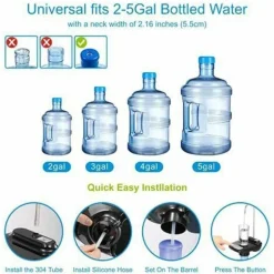 Tragbare elektrische Wasserpumpe – Effizientes Wasserspendersystem