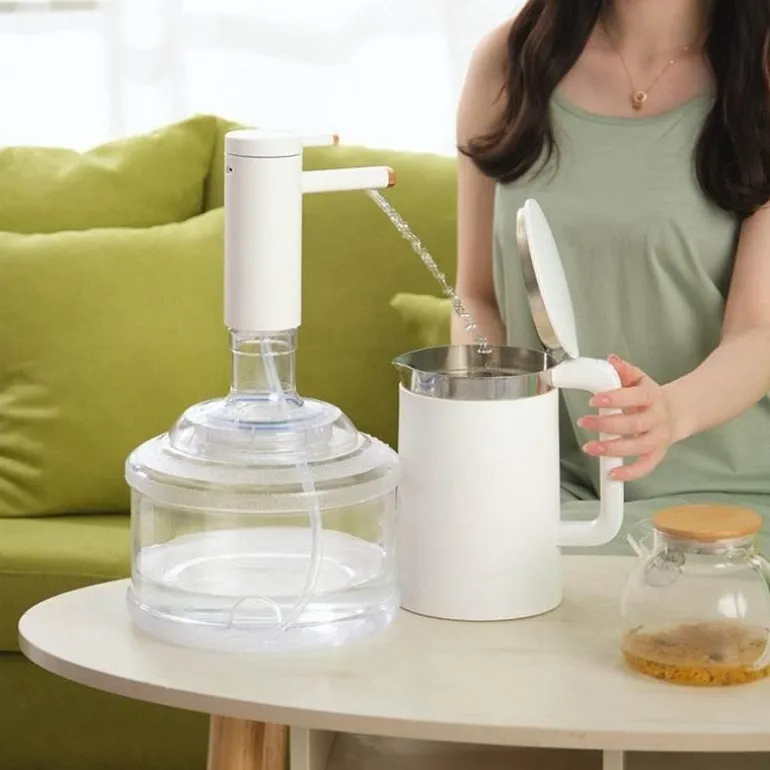 Tragbare elektrische Wasserpumpe – intelligenter wiederaufladbarer Spender