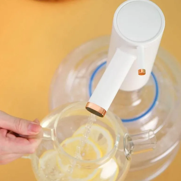 Tragbare elektrische Wasserpumpe – intelligenter wiederaufladbarer Spender