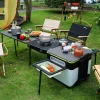 Tragbare, faltbare Outdoor-Kochstation - Chef Table