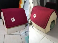 Tragbare Hundehütte für draußen – Zwinger für Haustiere