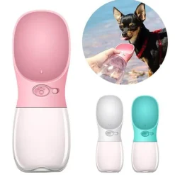 Tragbare Hundewasserflasche – Reise-Haustierspender für Haustiere