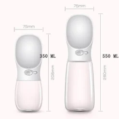 Tragbare Hundewasserflasche – Reise-Haustierspender für Haustiere