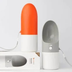 Tragbare Hundewasserflasche – Reise-Trinkflasche für Haustiere